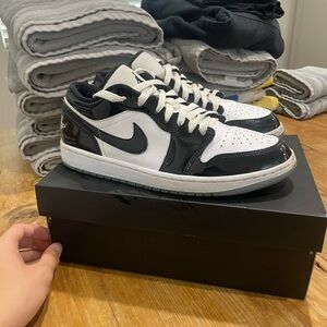 Black and White Sneakers